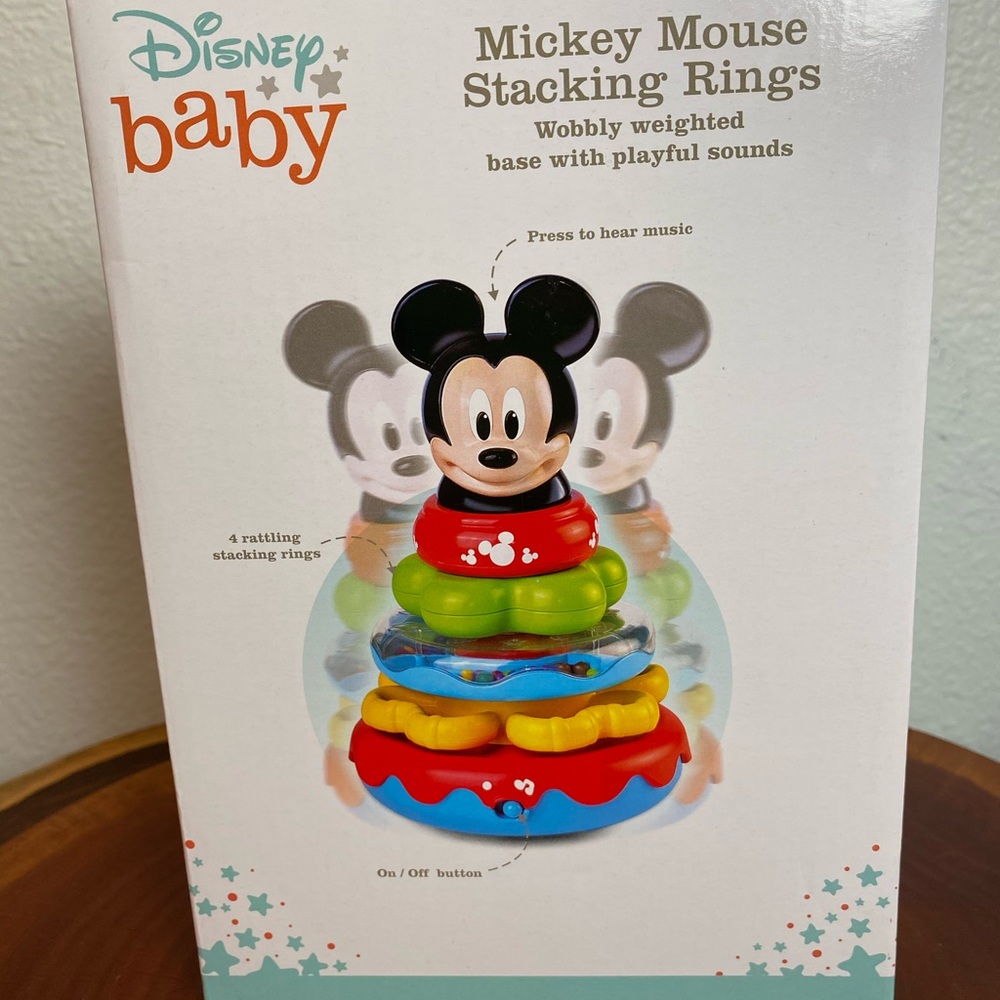 Disney Baby Mickey Mouse Stacking Rings - Picture 4 of 6
